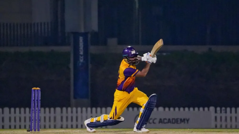 Luqman Faisal’s explosive 95 headlines action as DP World ILT20 Development Tournament gets underway